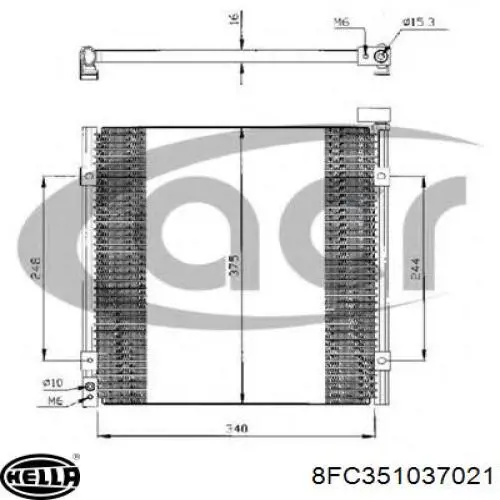 Aire acondicionado capacitor Mahle Original AC199000S precio, desde 47,53 EUR