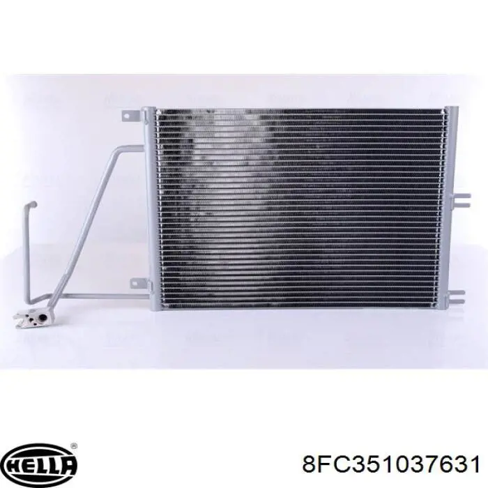8FC351037631 HELLA condensador aire acondicionado