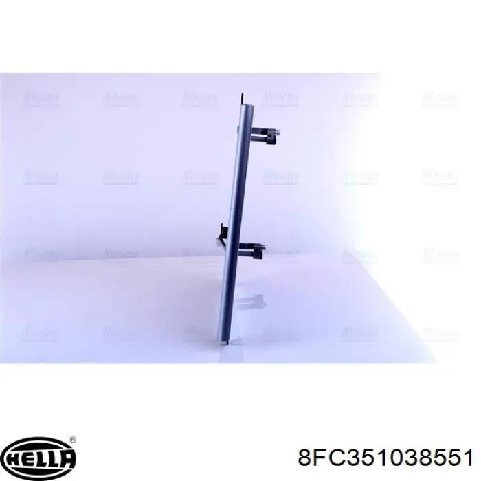 8Z0260403F VAG Radiador de aire acondicionado