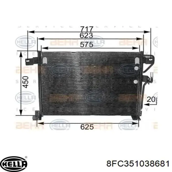 Aire acondicionado capacitor ERA 667213 precio, desde 76,87 EUR