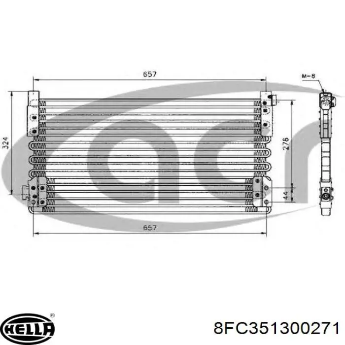 8FC351300271 HELLA