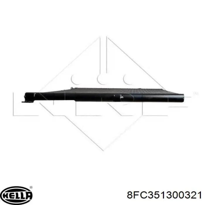 Condensador aire acondicionado 667163 ERA