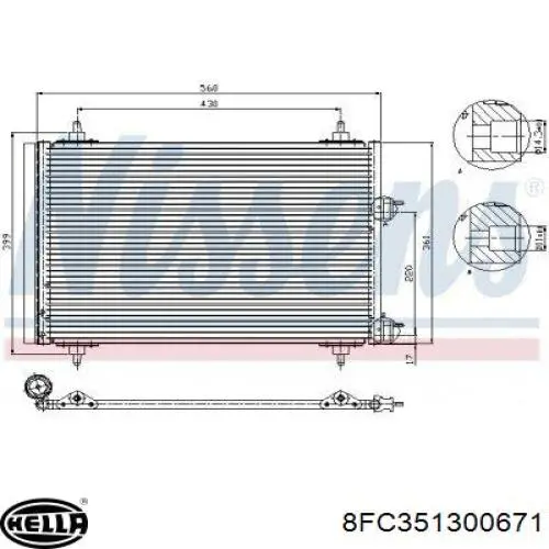 Comprar AC849373 Maxgear Condensador de aire acondicionado