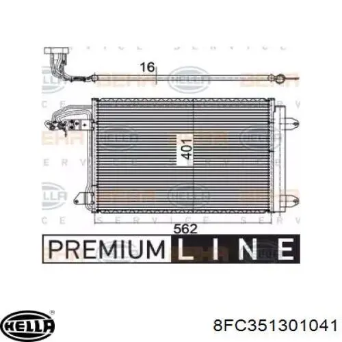 Aire acondicionado capacitor VAG 8FC351301041 precio, desde 58,25 EUR