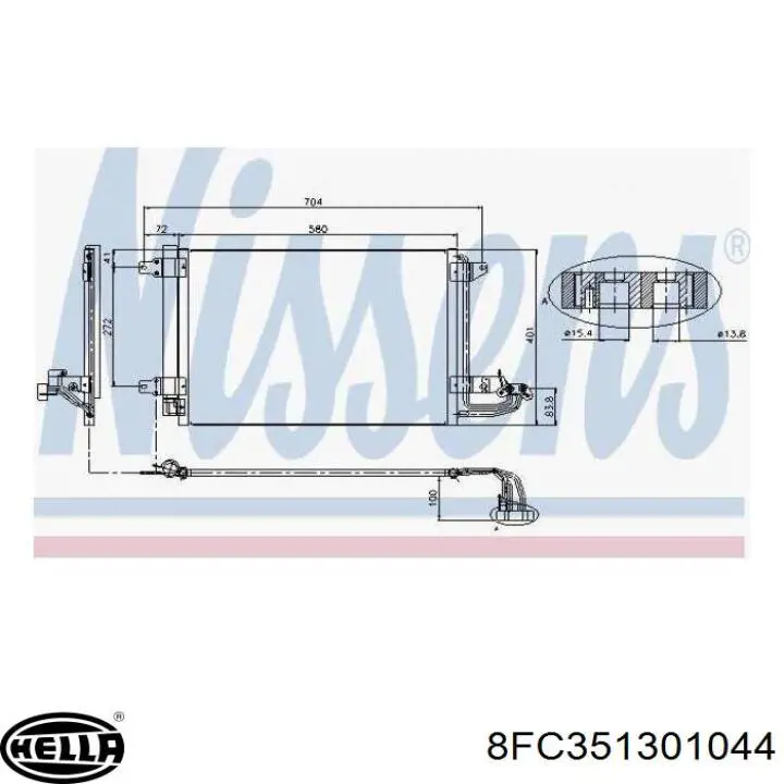 Aire acondicionado capacitor VAG 1J0820411 precio, desde 63,48 EUR