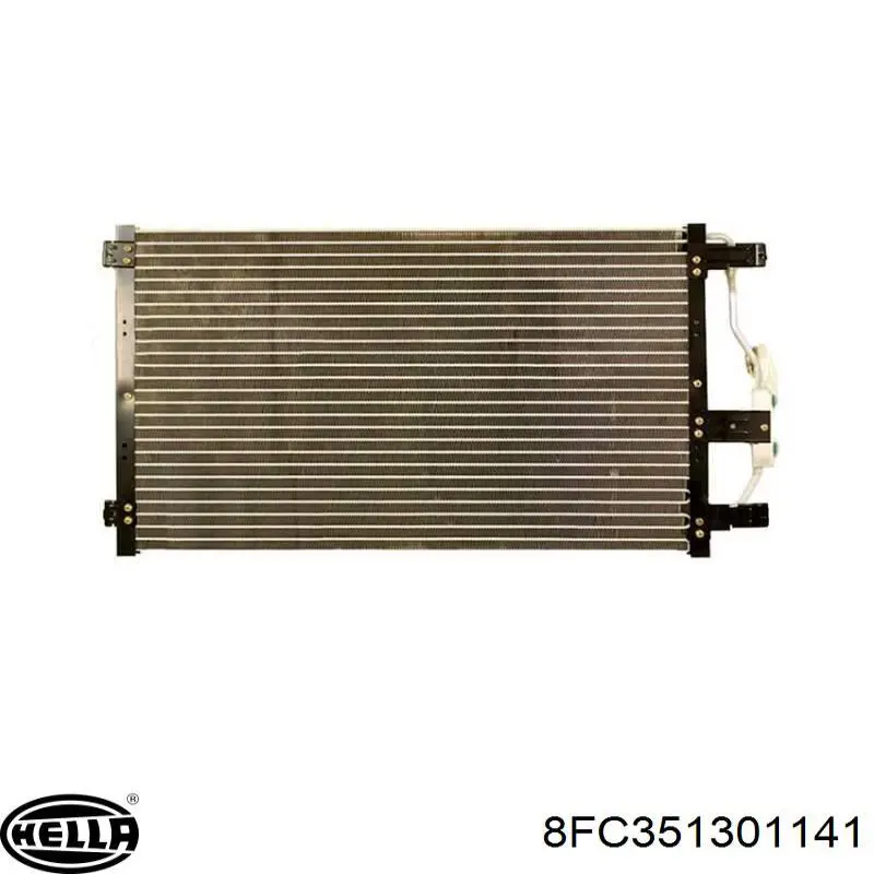 K04809267AC Fiat/Alfa/Lancia condensador aire acondicionado