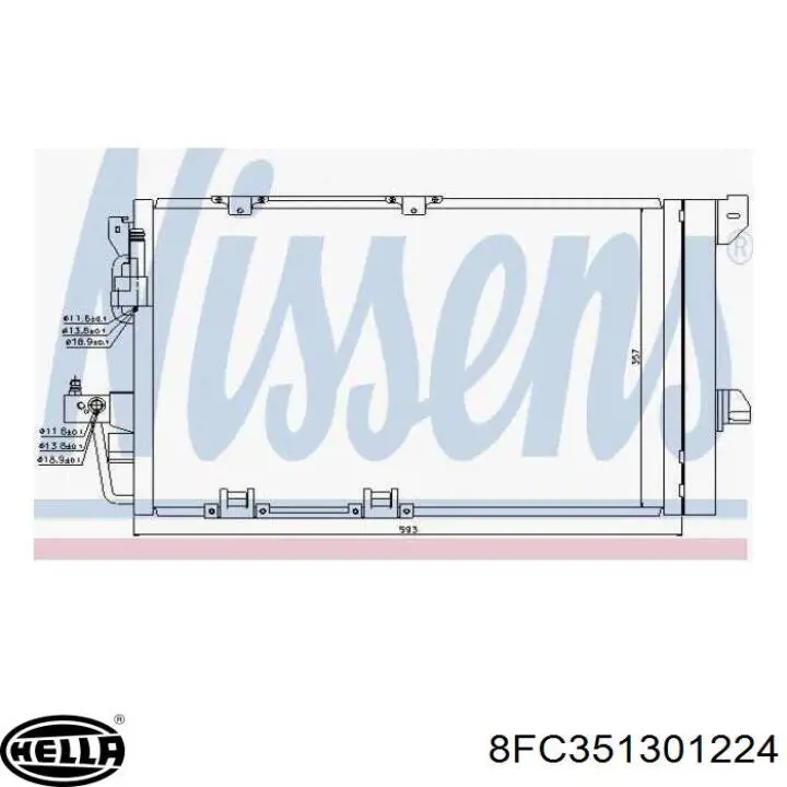 Comprar 1850073 General Motors Condensador de aire acondicionado
