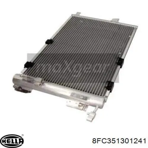 95515191 Opel Radiador de aire acondicionado