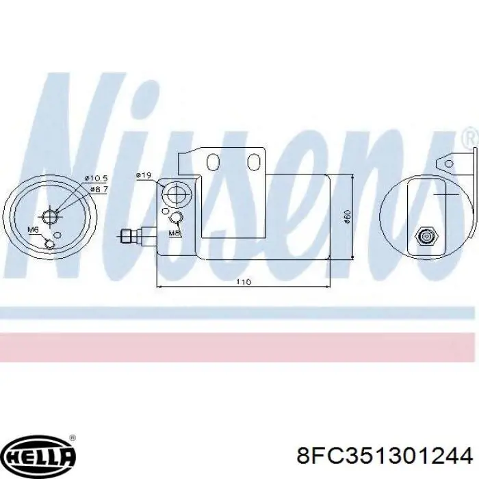Aire acondicionado capacitor Opel 95515191 precio, desde 93,35 EUR