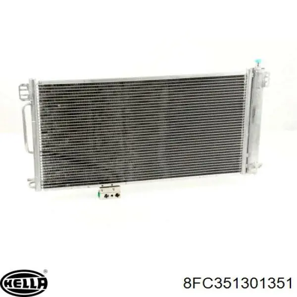 2035000554 Mercedes Radiador de aire acondicionado
