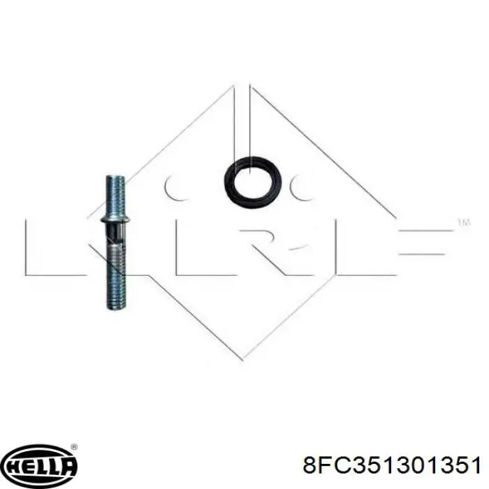 Condensador aire acondicionado 2035000554 Mercedes