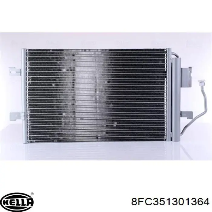 8FC351301364 HELLA condensador aire acondicionado