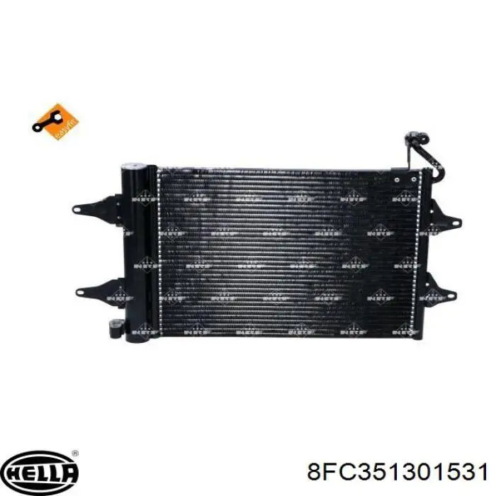 Comprar 8FC351301531 HELLA Condensador de aire acondicionado