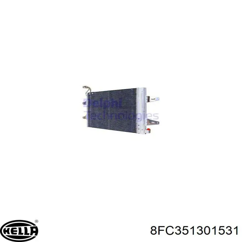 Aire acondicionado capacitor HELLA 8FC351301531 precio, desde 31,76 EUR
