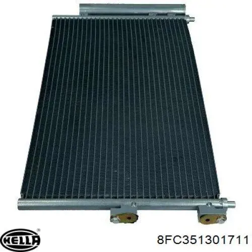 BC158 Magneti Marelli Radiador de aire acondicionado