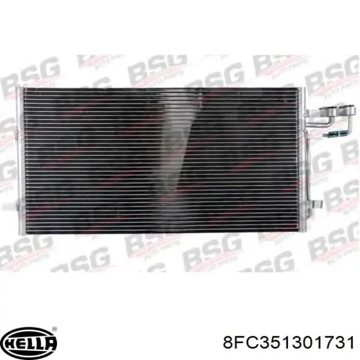 Condensador aire acondicionado 1234248 Ford