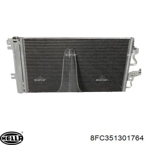 7800157 Kamoka Radiador de aire acondicionado