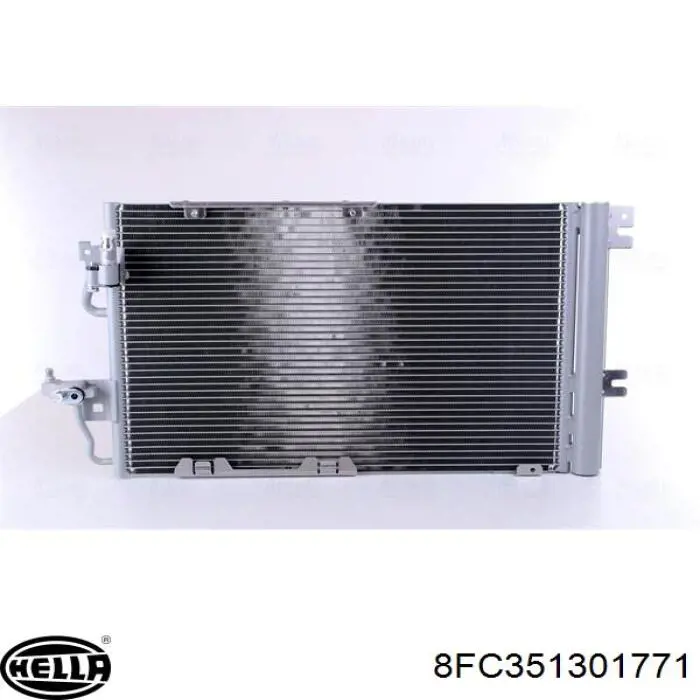 Condensador aire acondicionado 1850097 Opel