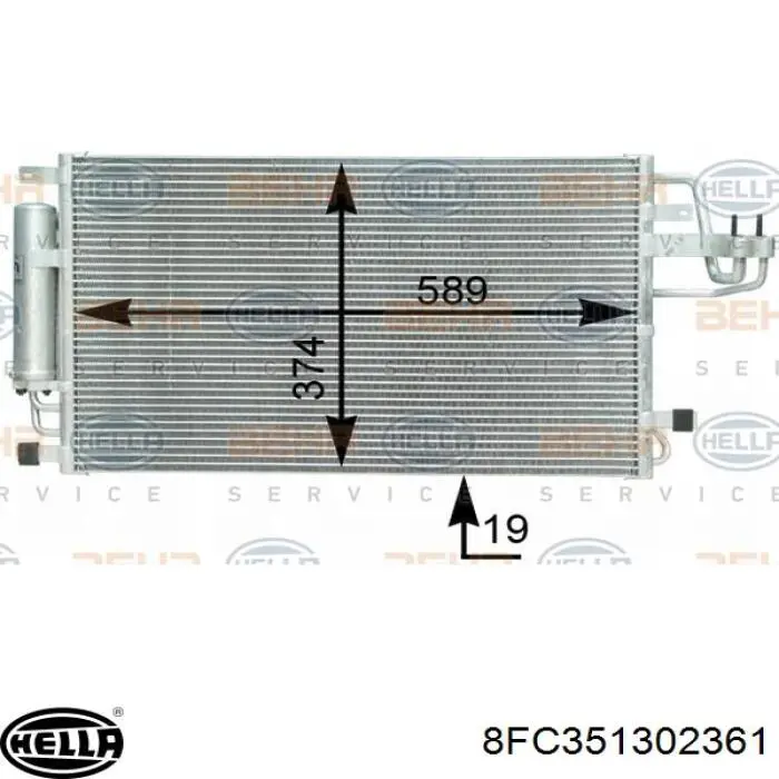 Aire acondicionado capacitor TYC 606HN2035 precio, desde 61,71 EUR