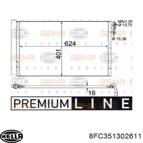 Aire acondicionado capacitor BMW 3213303 precio, desde 89,46 EUR