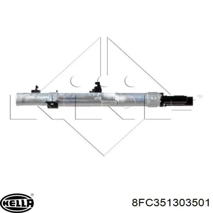 Condensador aire acondicionado 8FC351303501 HELLA