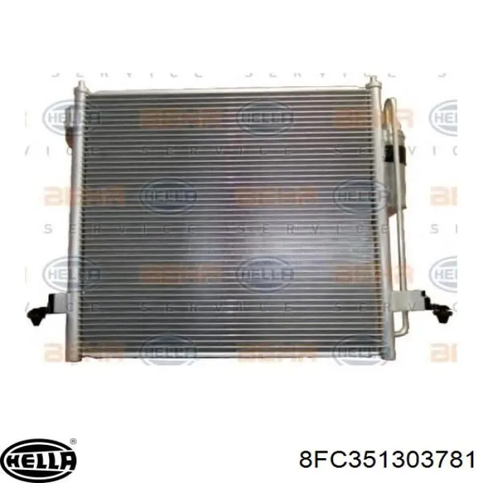 9531067D11000 Suzuki Radiador de aire acondicionado