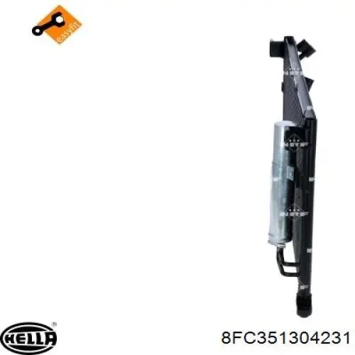 Comprar MN134204 Mitsubishi Condensador de aire acondicionado