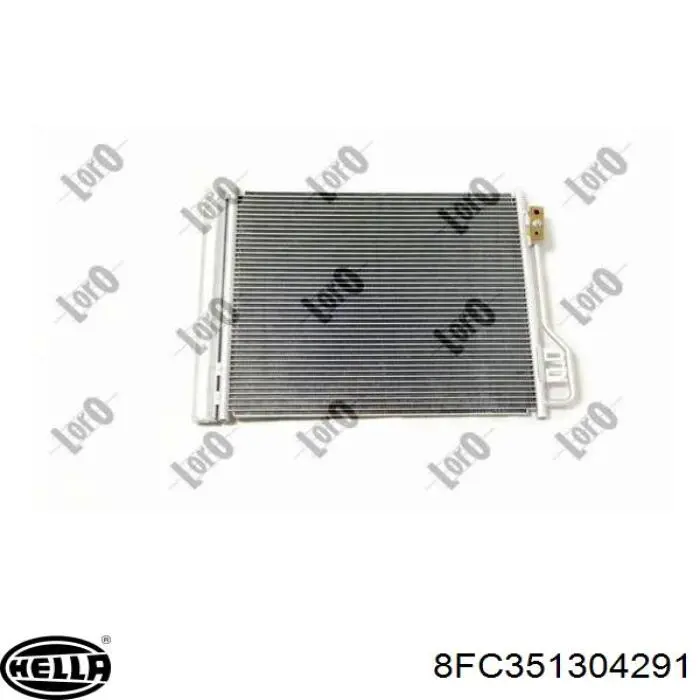 4515000154 Mercedes Radiador de aire acondicionado