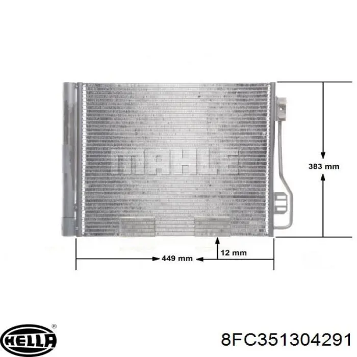Comprar A4515000154 Mercedes Condensador de aire acondicionado