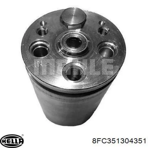 AC490000S Mahle Original Radiador de aire acondicionado