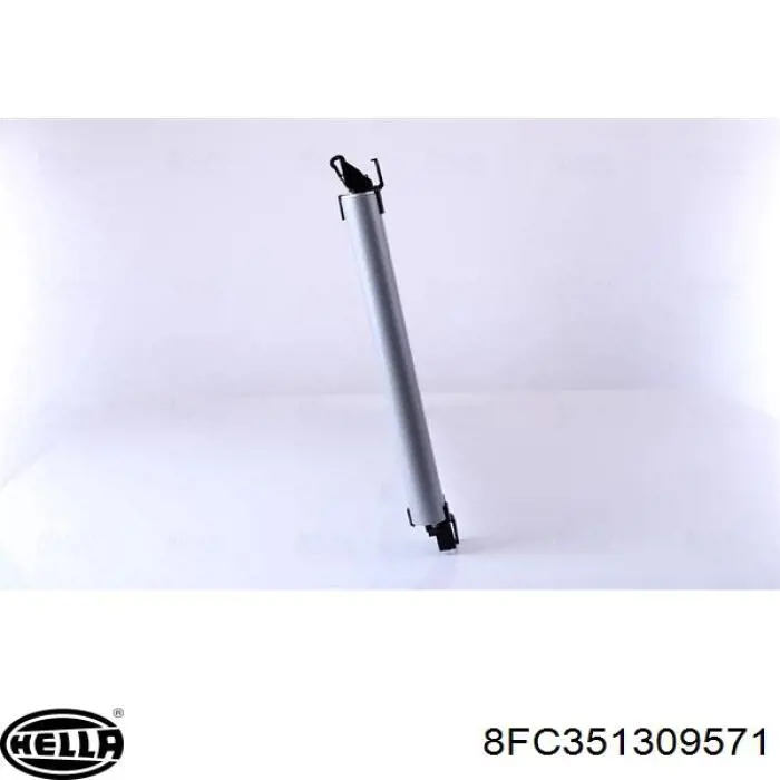 8FC351309571 HELLA Radiador de aire acondicionado