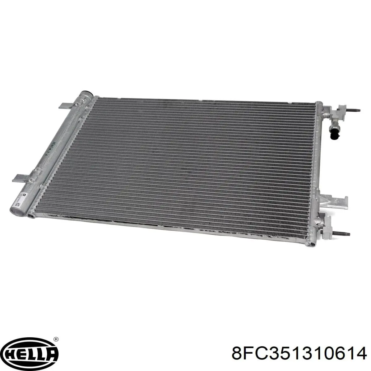 Condensador aire acondicionado 1850136 Opel