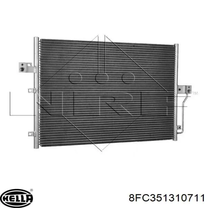 CF20216 Delphi condensador aire acondicionado
