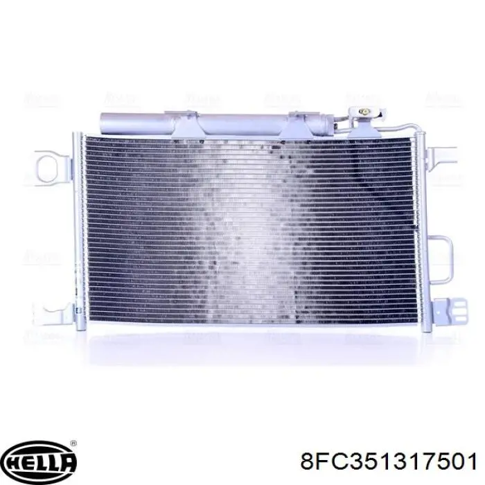 AC662000S Mahle Original condensador aire acondicionado