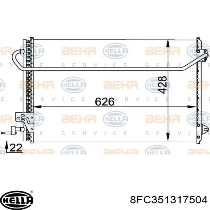 8FC351317504 HELLA