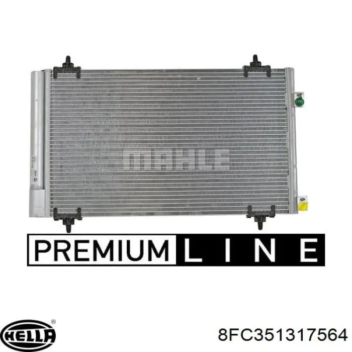 Comprar 30C10020 Eaclima Condensador de aire acondicionado
