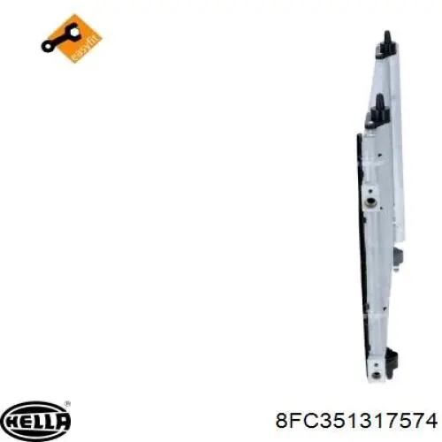 Comprar 8FC351317574 HELLA Condensador de aire acondicionado