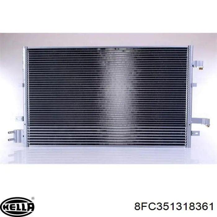 AC690000S Mahle Original condensador aire acondicionado