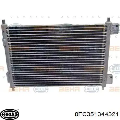 Comprar 92110MA10D Nissan/Infiniti Condensador de aire acondicionado