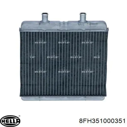 42564488 Iveco radiador calefacción