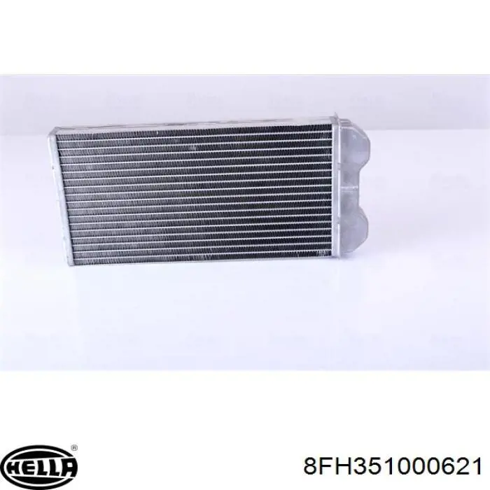 8FH351000621 HELLA Radiador interior