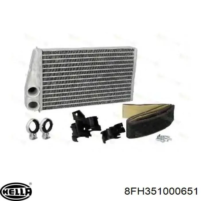 Radiador calefacción 6012N82 Polcar