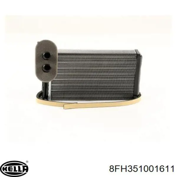 Radiador calefacción 8FH351001611 HELLA