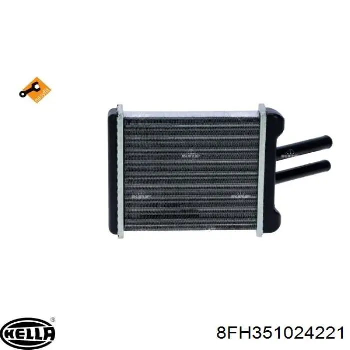 Radiador calefacción 96731949 LSA