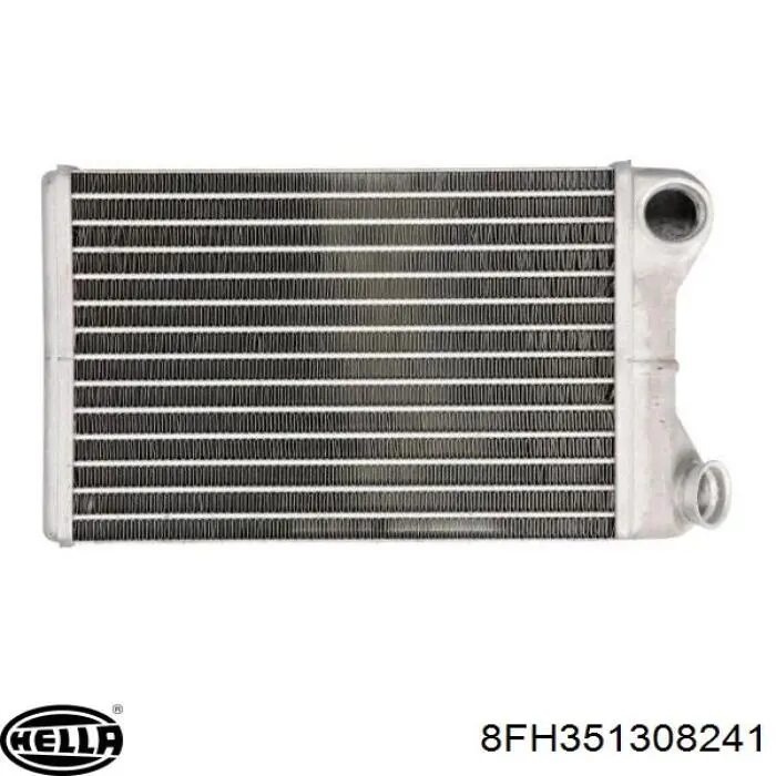 Radiador de calefacción para Fiat Doblo (223)