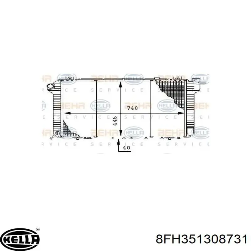 1126301600 JP Group Radiador interior