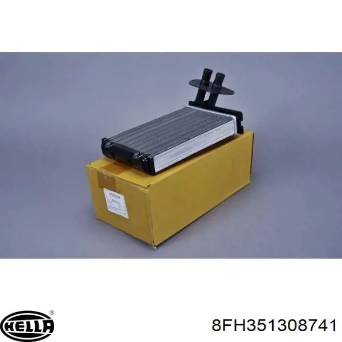 8FH351308741 HELLA Radiador interior