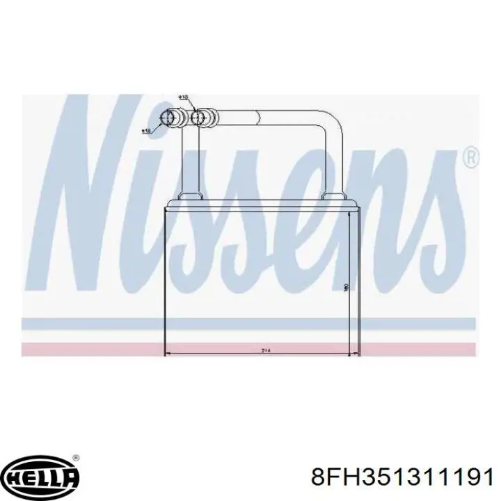 Radiador de calefacción Mercedes A211830036164 precio, desde 43,56 EUR