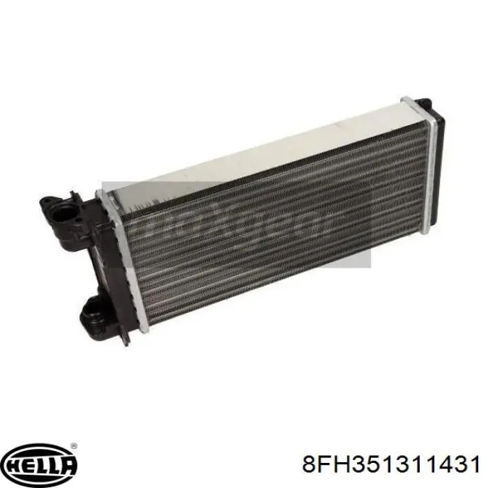 8FH351311431 HELLA radiador de calefacción