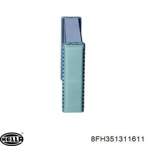 Radiador calefacción 0028353001 Mercedes